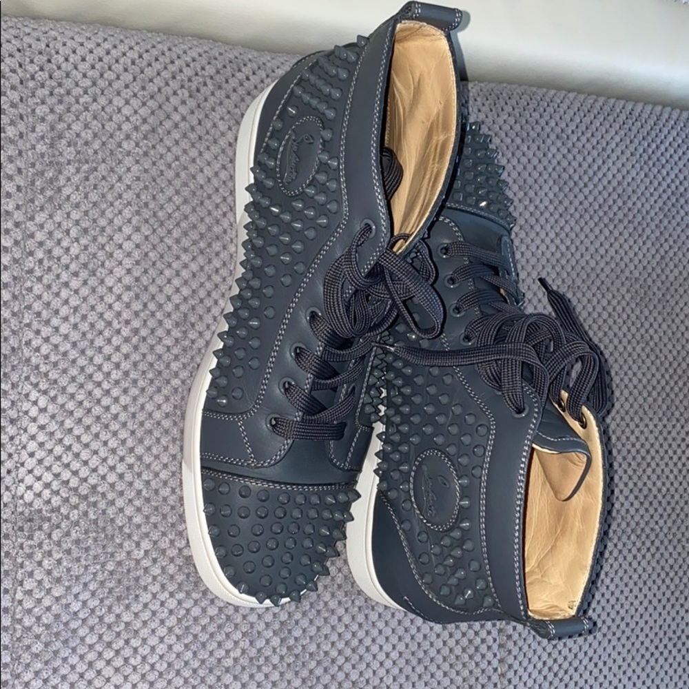 High top christian Louboutin sneakers